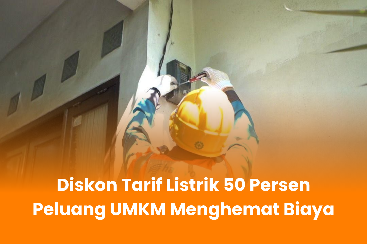 listrik diskon 50 persen