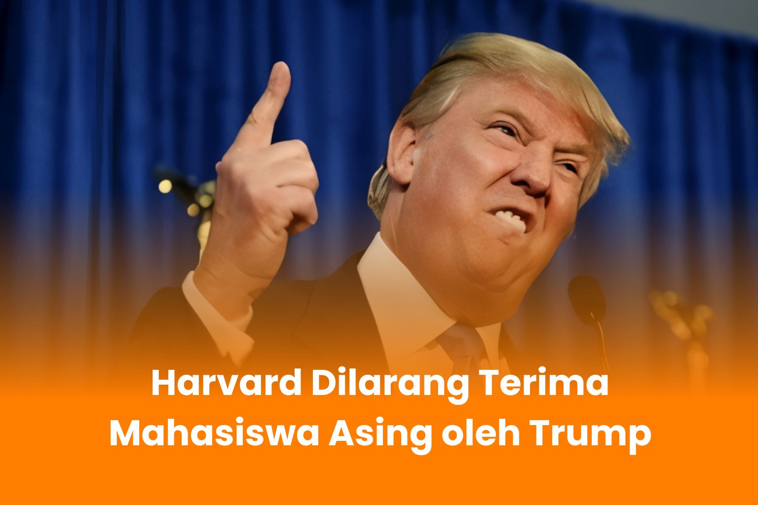 harvard; trump