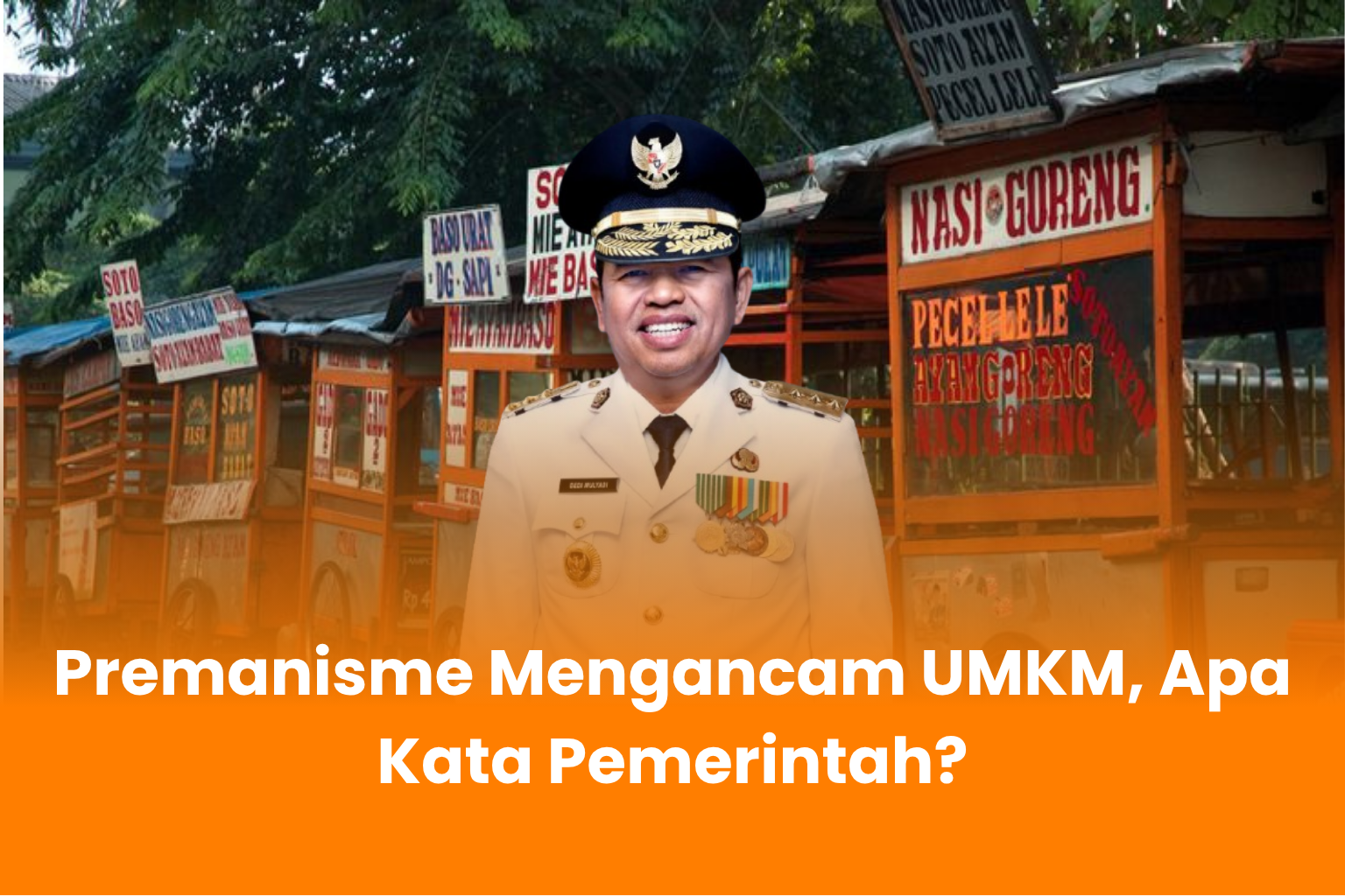 Aksi premanisme mengancam UMKM